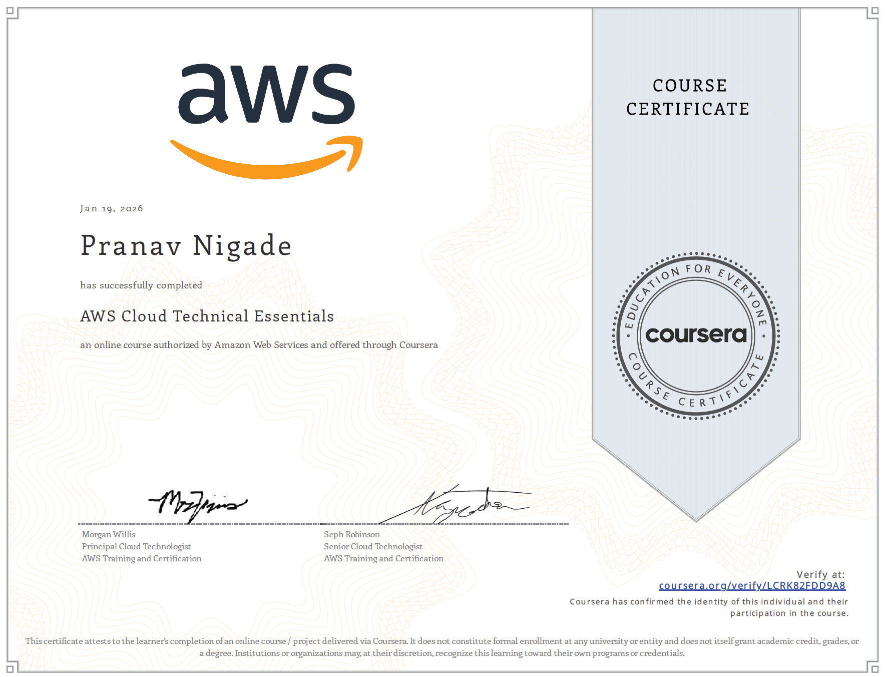 AWS Cloud Technical Essentials